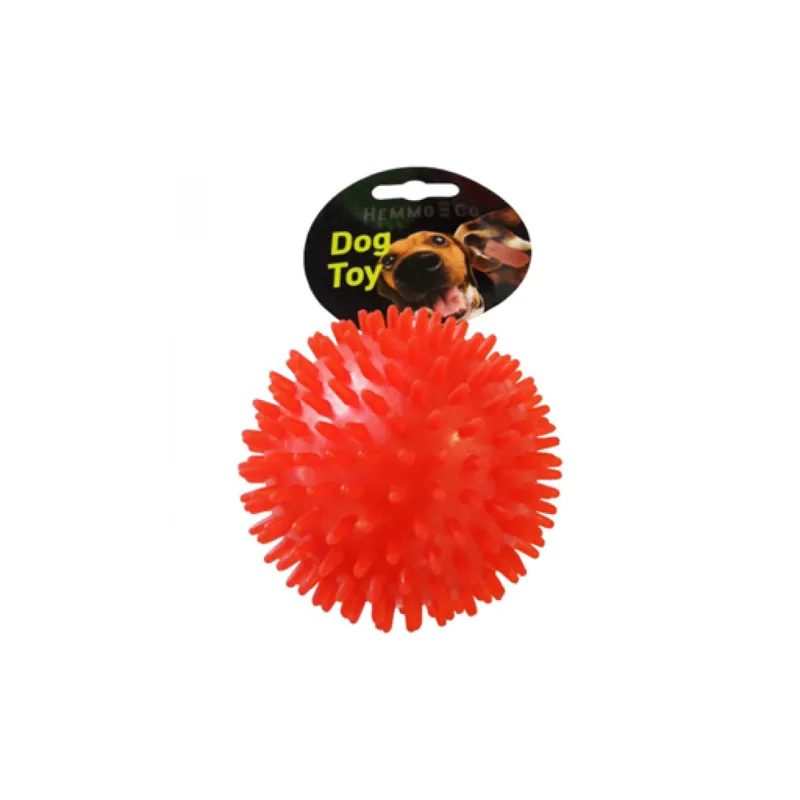 Hem and Boo 10cm Spiky Ball with Tennis Ball